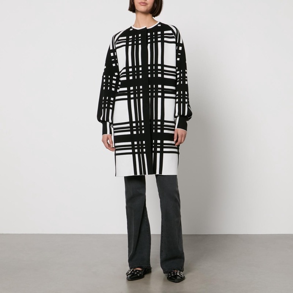 Essentiel Antwerp Flow Jacquard-Knit Cardigan - M