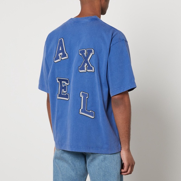 Axel Arigato Typo Embroidered Organic Cotton T-Shirt - M