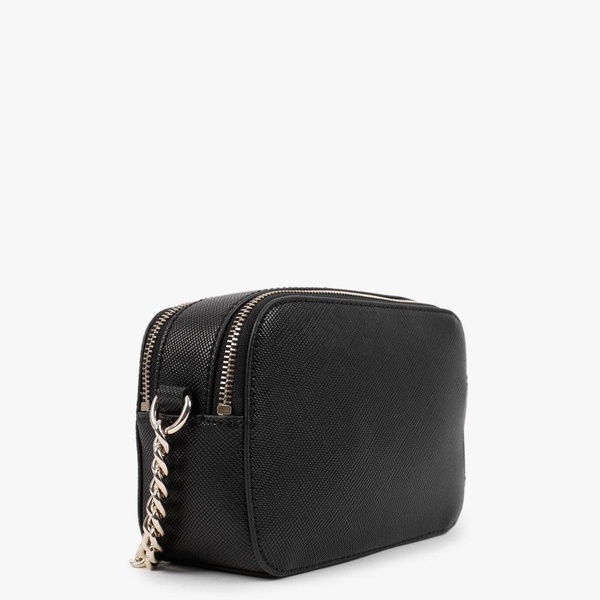 Noelle Black Saffiano Cross-Body Camera Bag