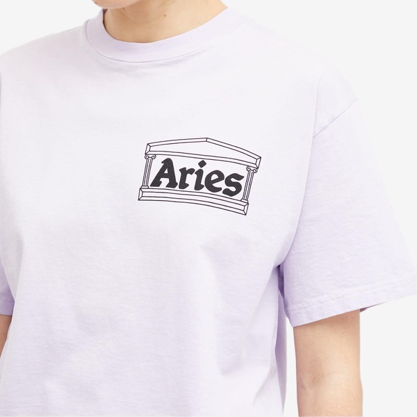 Aries Sunbleached Temple T-Shirt