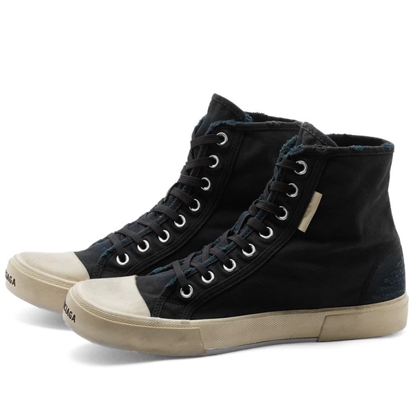 Balenciaga Paris High Top Canvas Sneaker