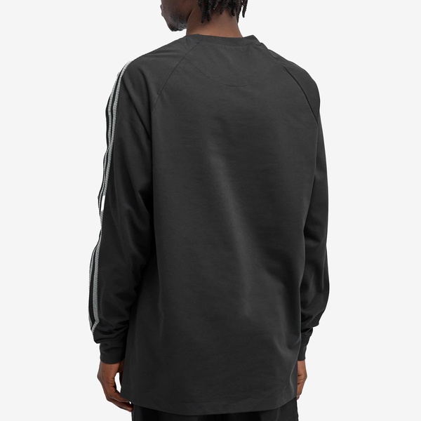 Y-3 3 Stripe Long sleeve T-shirt