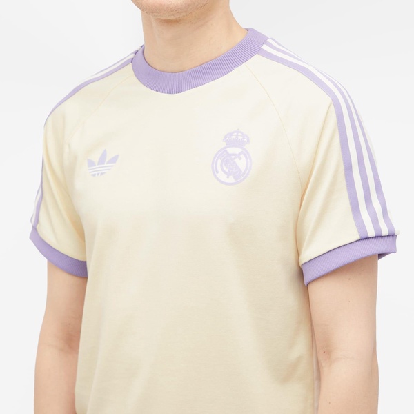 Adidas Real Madrid CF OG 3 Stripe T-Shirt