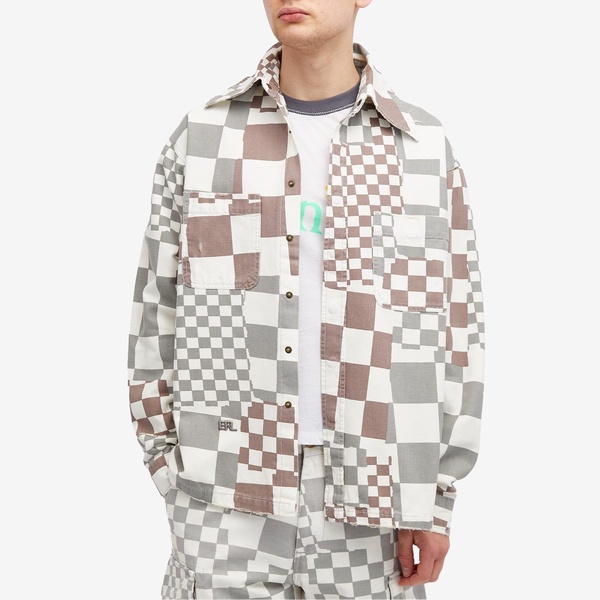 ERL Checkerboard Canvas Jacket