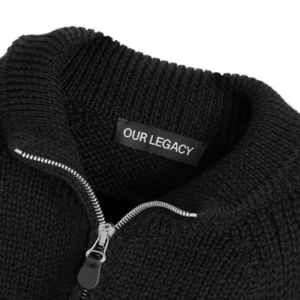 Our Legacy Ultra Zip Wool Funnel