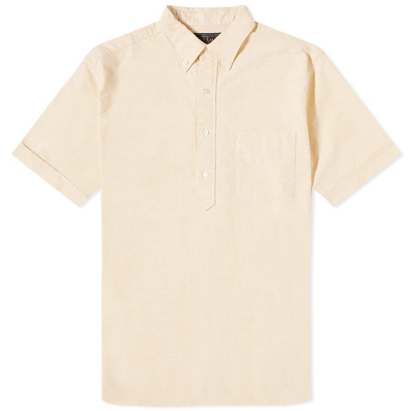 Beams Plus BD Popover Short Sleeve Oxford Shirt