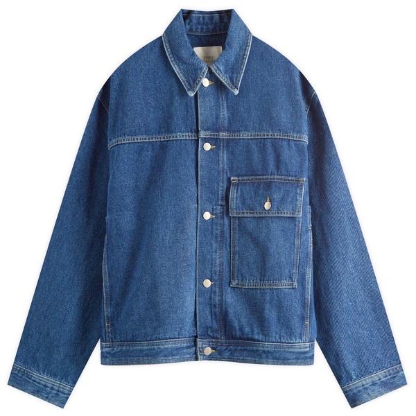 Studio Nicholson Petar Patch Pocket Denim Jacket