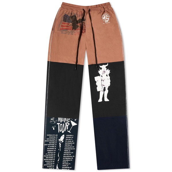 Marine Serre Regenerated Graphic Patchwork Pants