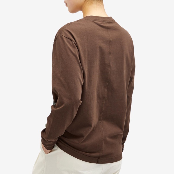 Eckhaus Latta Lapped Long Sleeve Top