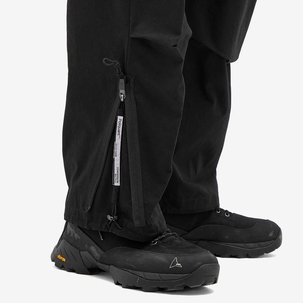 Poliquant Wide Zip Tucked Pants