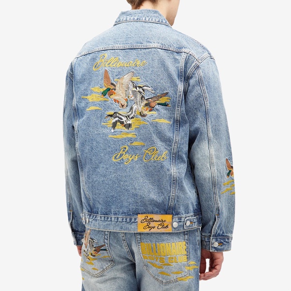 Billionaire Boys Club Duck Embroidered Denim Jacket