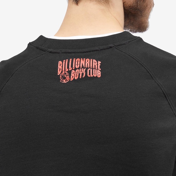 Billionaire Boys Club Heat Map Helmet Logo Crewneck