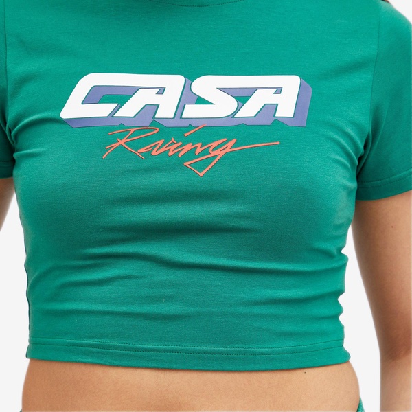 Casablanca Casa Racing Printed Baby T-Shirt