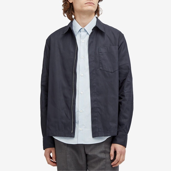 Dries Van Noten Corran Water Repellent Zip Overshirt