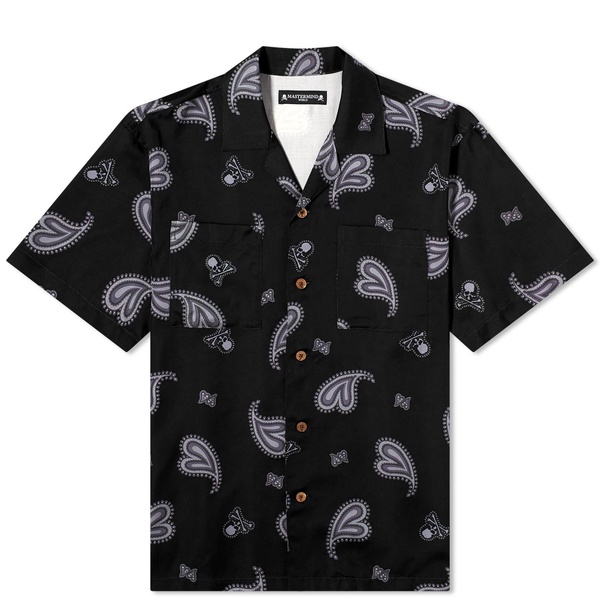 MASTERMIND WORLD Paisley Skull Shirt