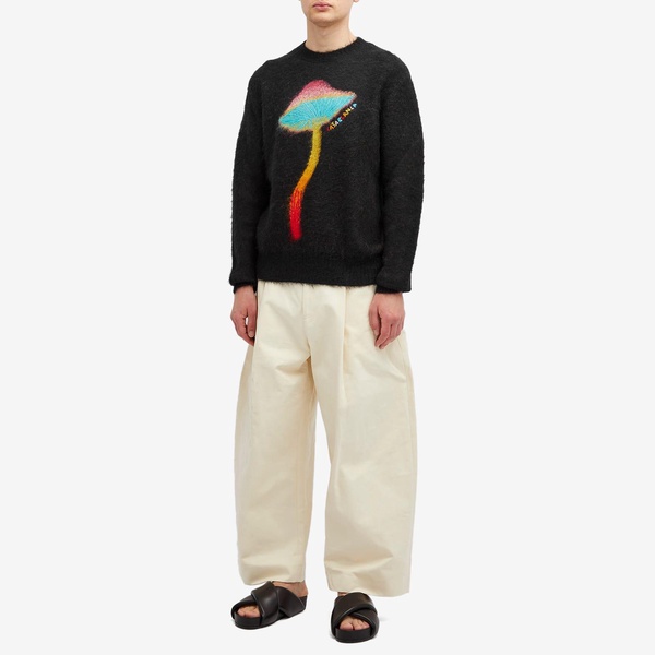 Casablanca Rainbow Mushroom Mohair Jumper