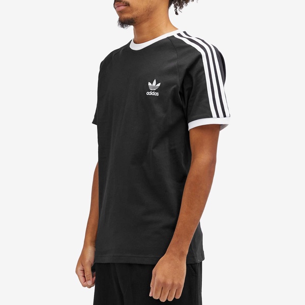 Adidas 3 Stripe T-Shirt