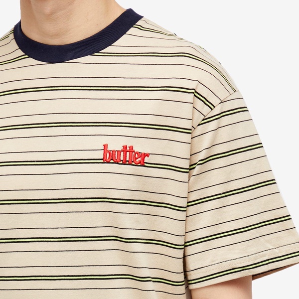 Butter Goods Park Stripe T-Shirt