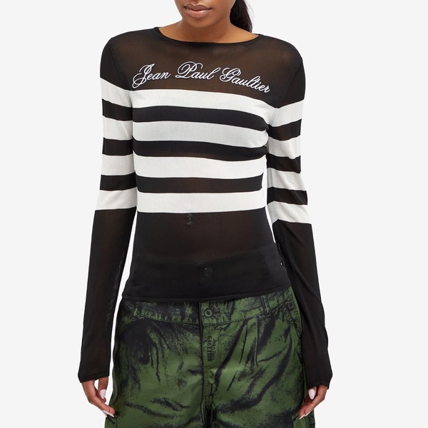 Jean Paul Gaultier Logo Knit Sweater