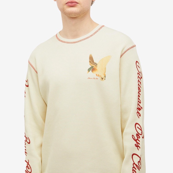 Billionaire Boys Club Duck Long Sleeve Waffle T-Shirt