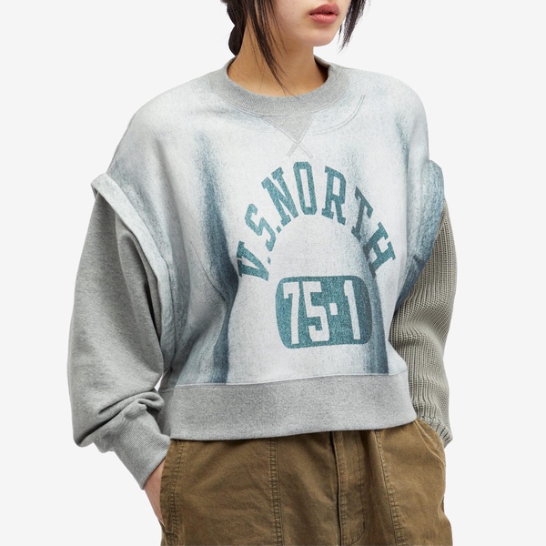 Undercover Mixed Jumper Sweatshirt