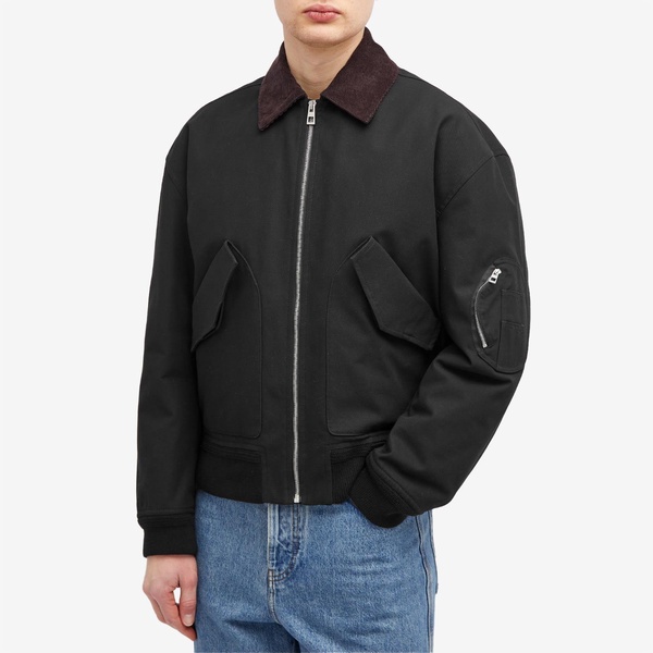 Loewe Cord Collar Bomber Jacket