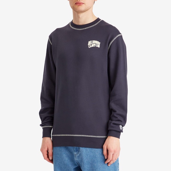 Billionaire Boys Club Small Arch Logo Contrast Stitch Sweat