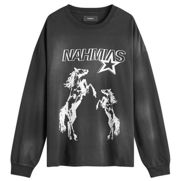 Nahmias Nahmias Horses Long Sleeve T-Shirt