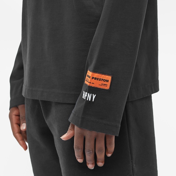 Heron Preston Long Sleeve HPNY Emblem Rollneck T-Shirt