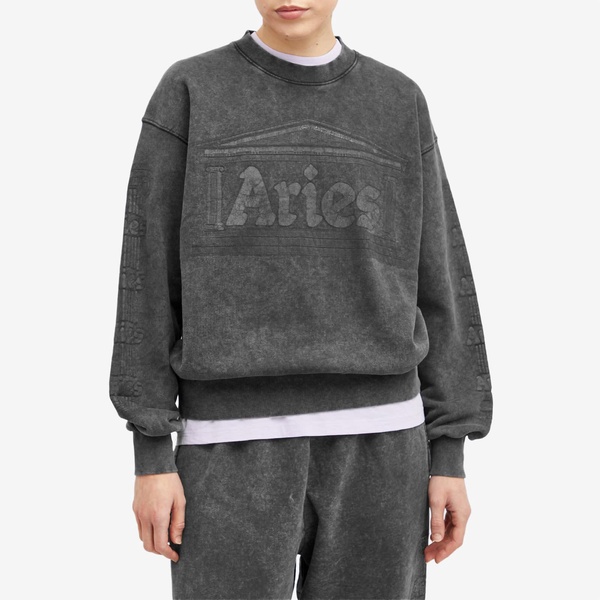 Aries Aged Ancient Column Crew Sweat