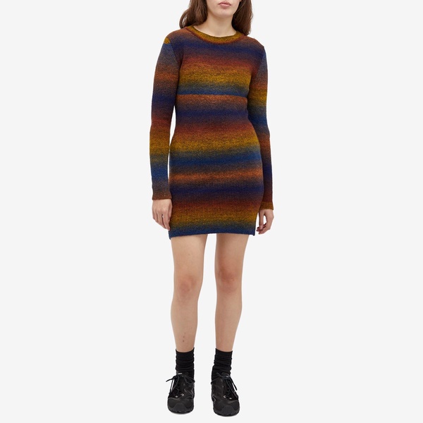 Aries Boucle Space Holey Knit Dress