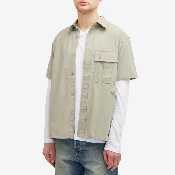 Snow Peak Takibi Light Ripstop Short Sleeve Shirt