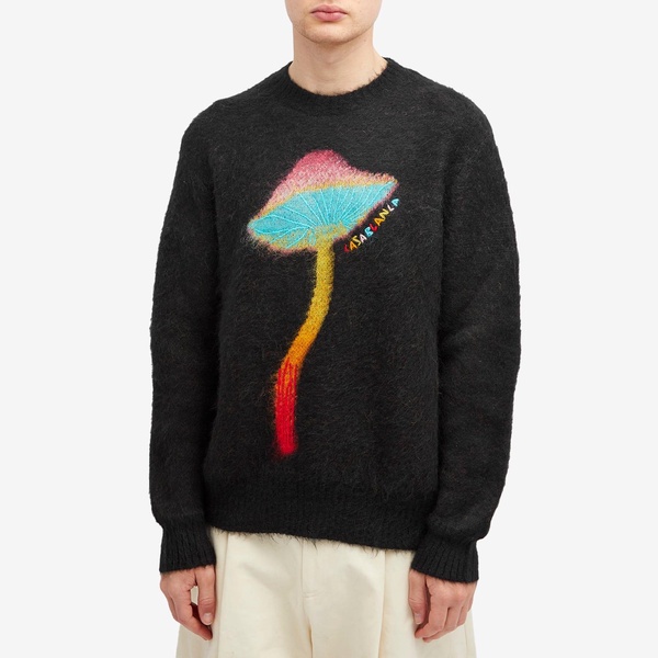 Casablanca Rainbow Mushroom Mohair Jumper