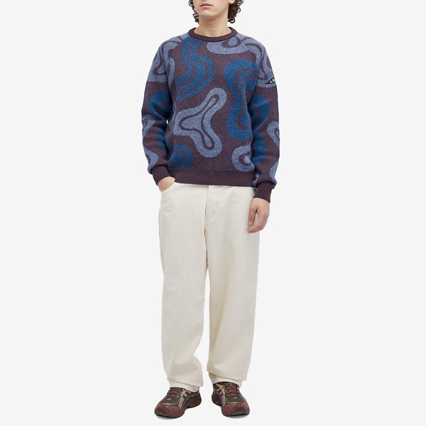 By Parra Stupid Lava Lamp Knitted Pullover