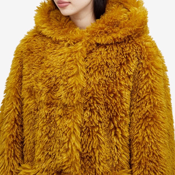 Stand Studio Midi Faux Fur Coat