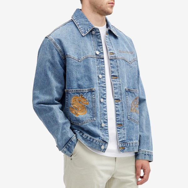 Billionaire Boys Club Diamons & Dollars Selvedge Denim Jacke