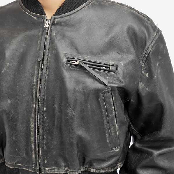 Acne Studios New Lomber Leather Jacket