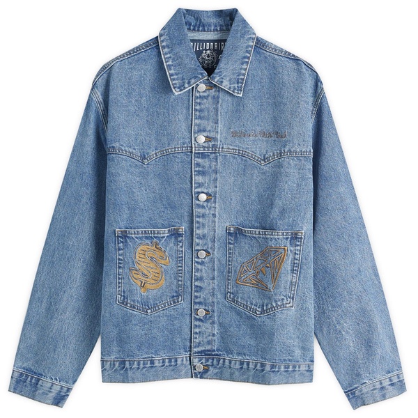 Billionaire Boys Club Diamons & Dollars Selvedge Denim Jacke