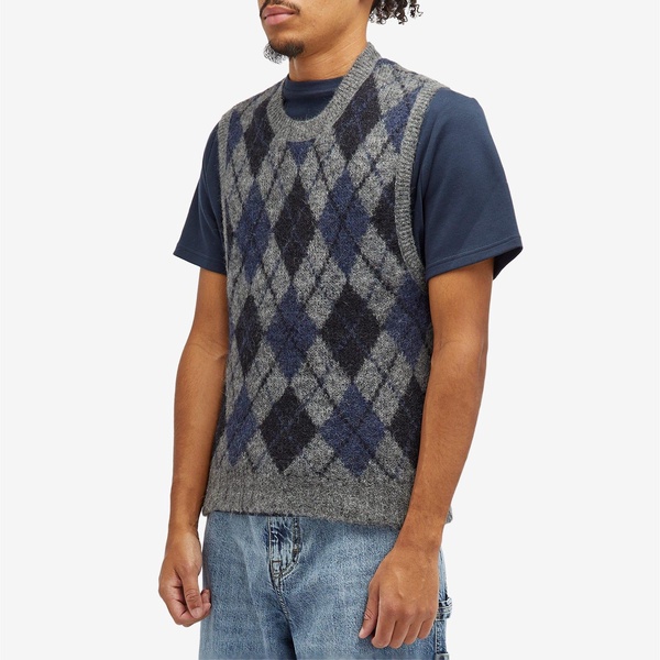 Our Legacy Argyle Knit Vest