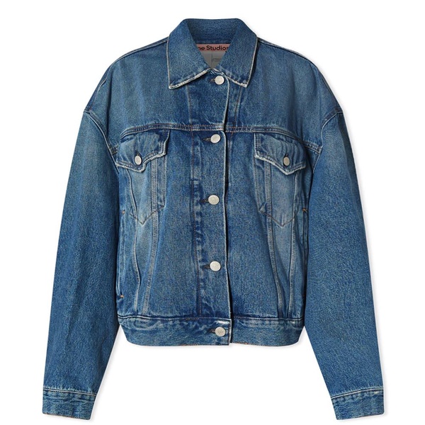 Acne Studios Morris Cropped Denim Jacket