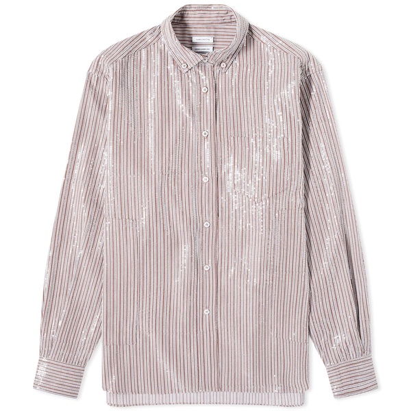 Saks Potts Williams Sequin Stripe Shirt