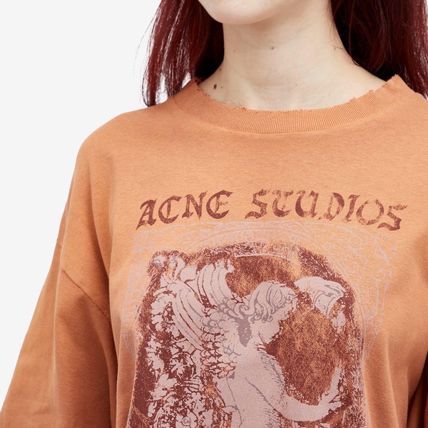 Acne Studios Oversized Logo Graphic T-shirt