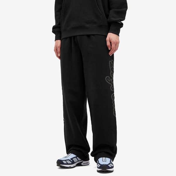 Billionaire Boys Club Script Logo Chainstitch Wide Leg Sweat