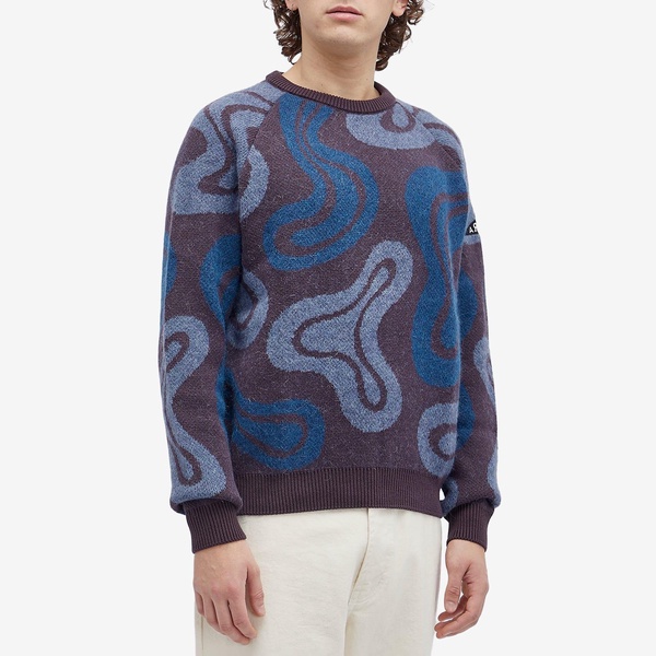 By Parra Stupid Lava Lamp Knitted Pullover