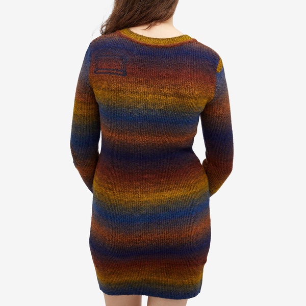 Aries Boucle Space Holey Knit Dress