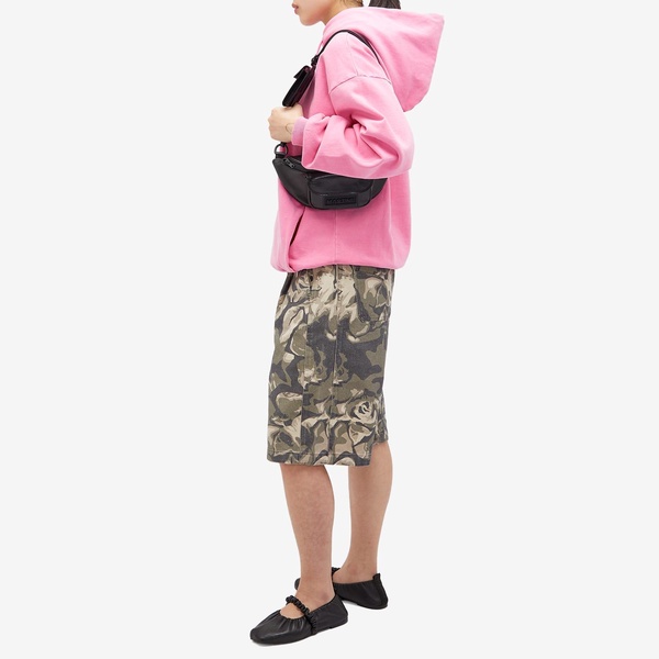 OPEN YY Camo Cargo Midi Shorts