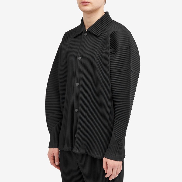 Homme Plissé Issey Miyake Pleated Shirt Jacket