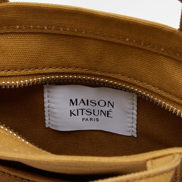 Maison Kitsune Fox Head Mini Tote Bag