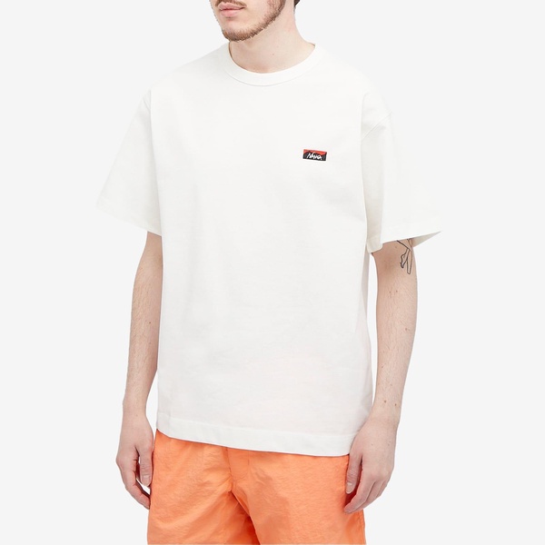 Nanga Eco Hybrid Box Logo Embroidered T-Shirt