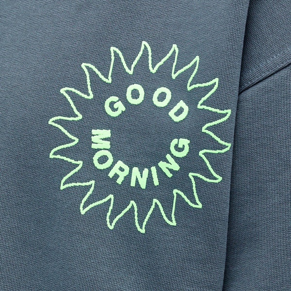 Good Morning Tapes Sun Logo Popover Hoodie